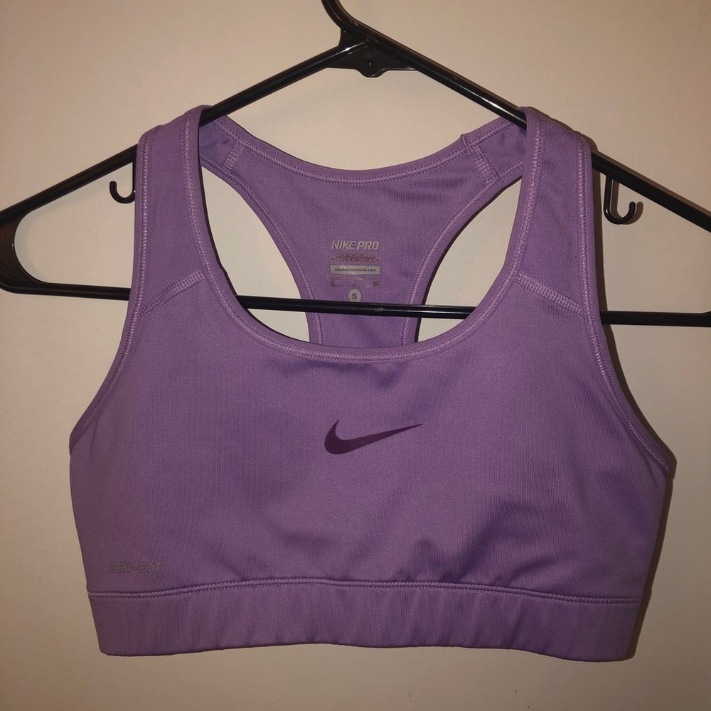 Lavender Nike Sports Bra